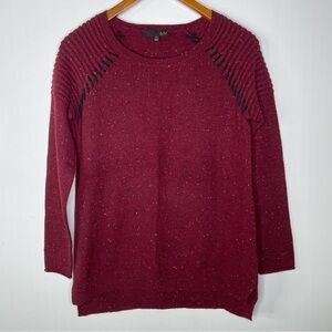 a.M Speckled Cashmere Sweater Small‎